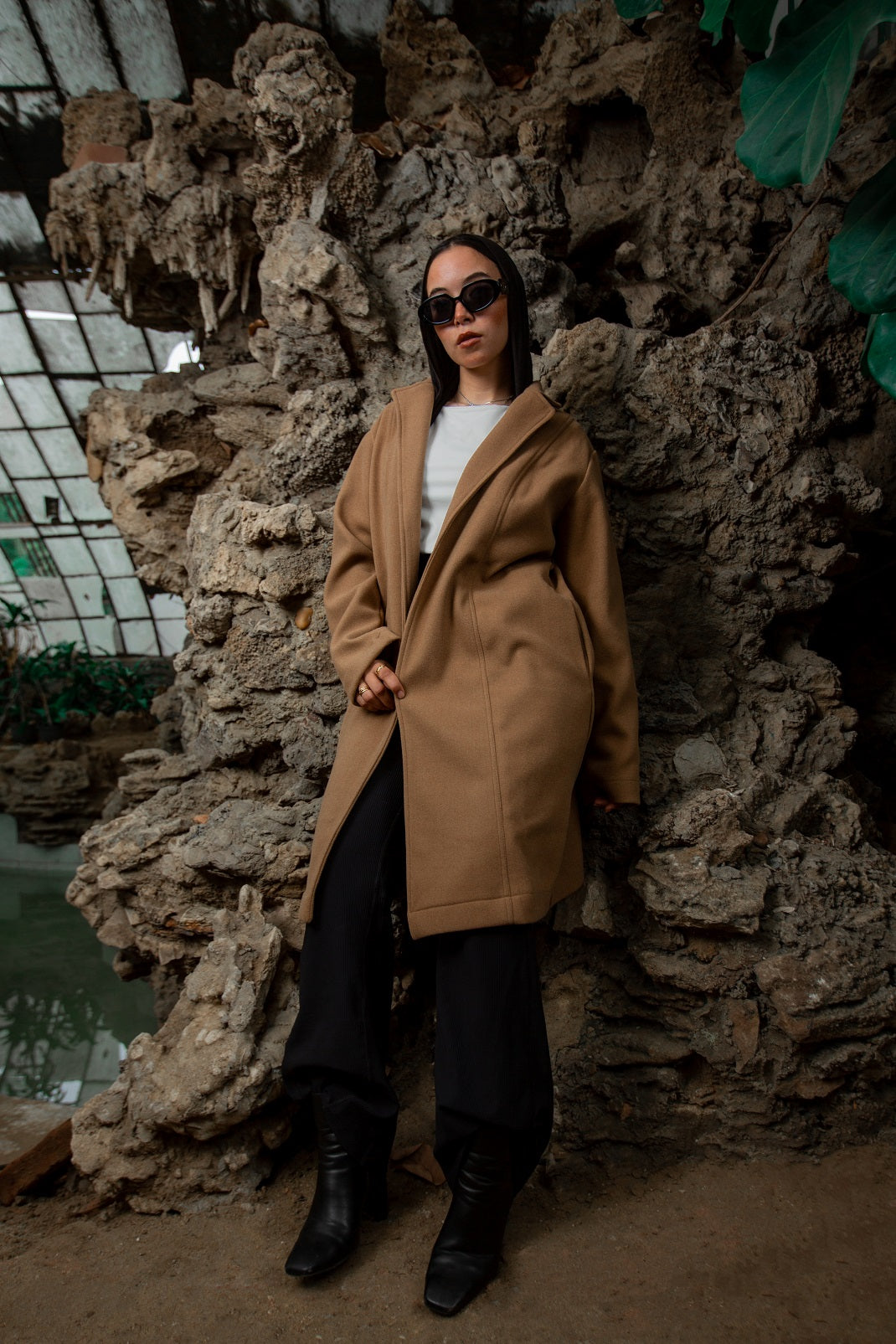Allure Coat - Camel