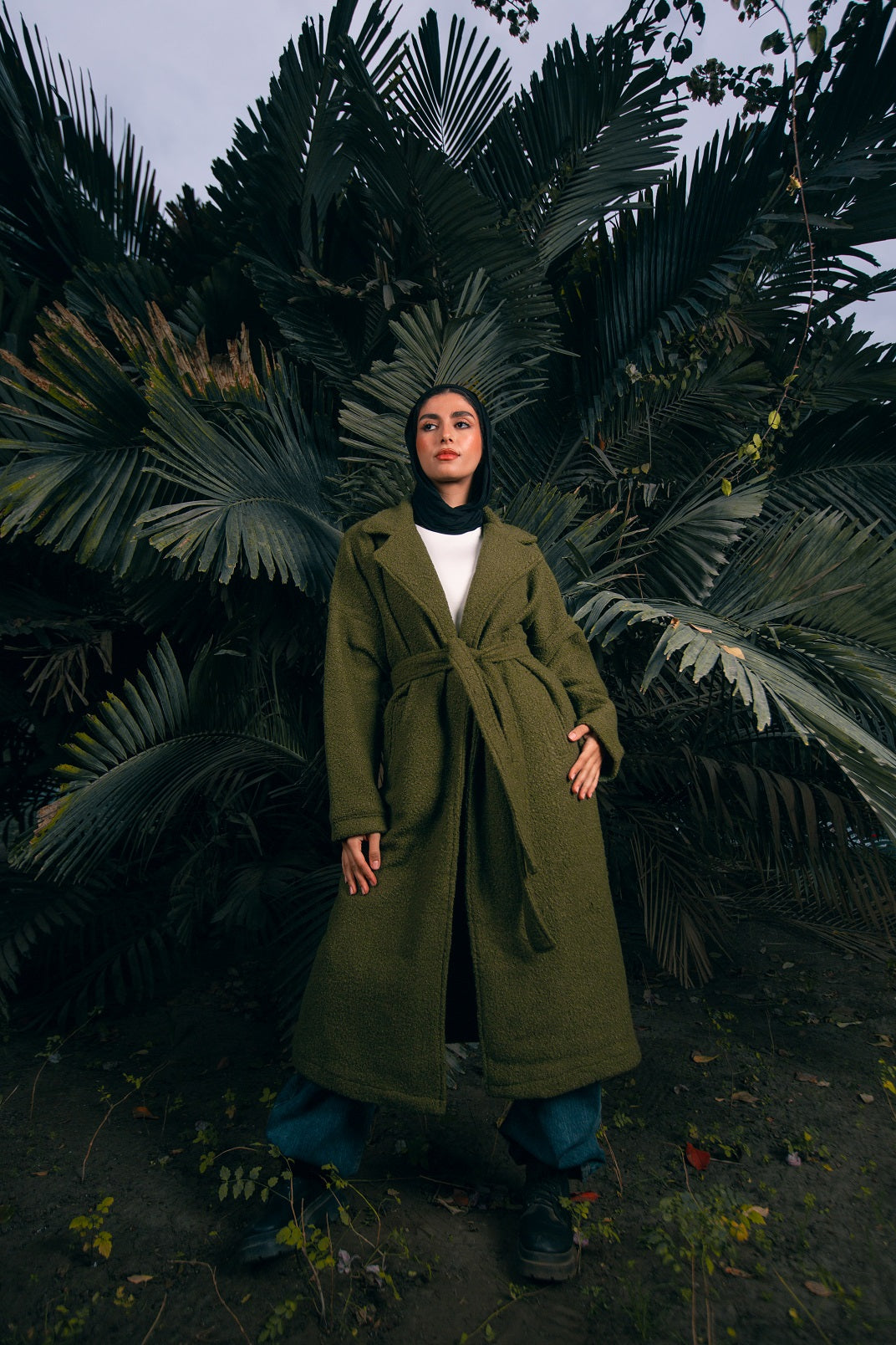 Frosty Coat - Olive