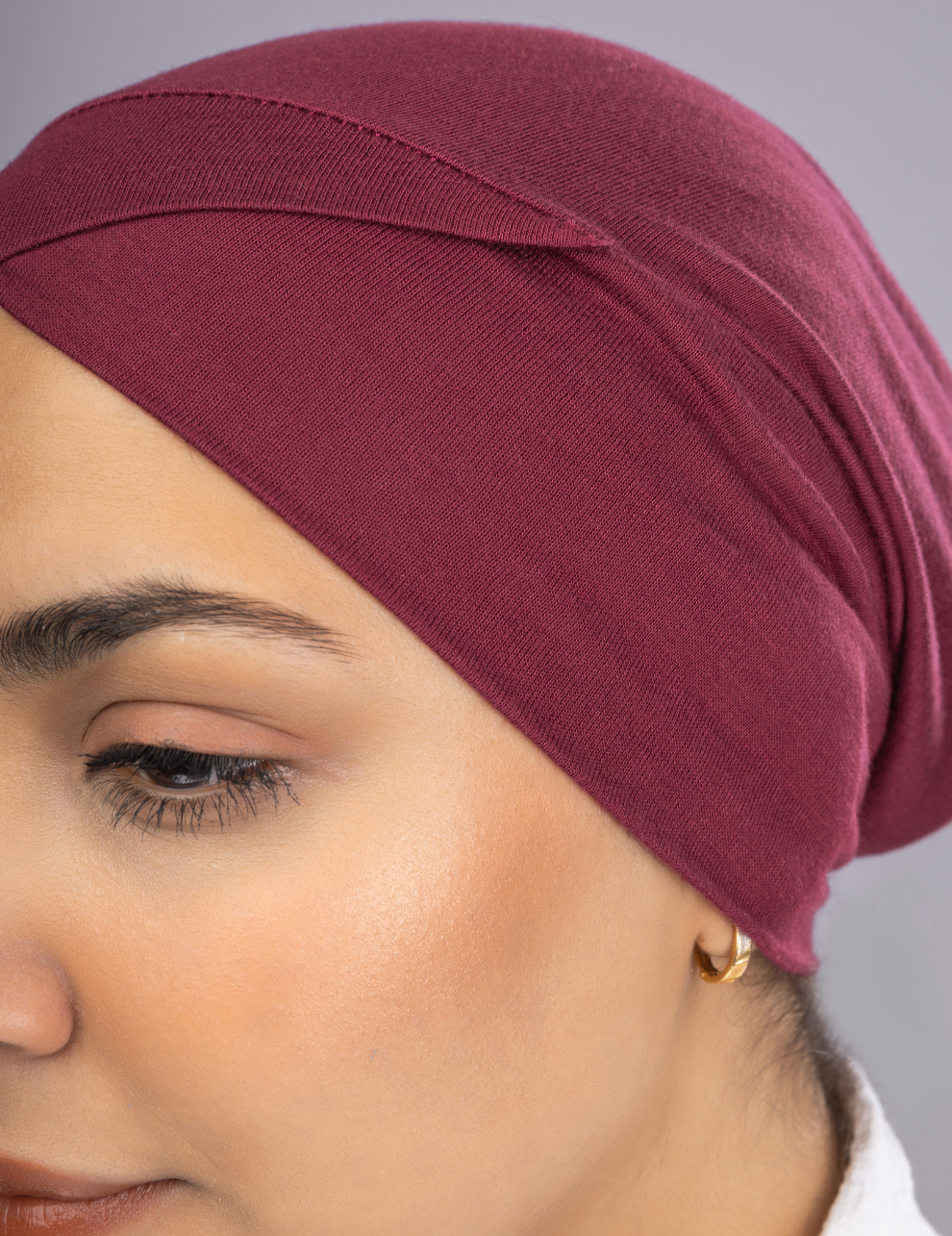 Criss-Cross -Maroon - Le Voile Americas