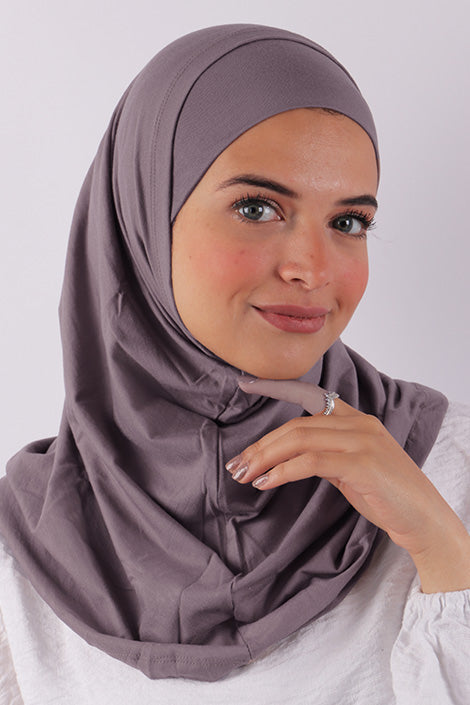 Two Piece Jersey Hijab - Le Voile Americas