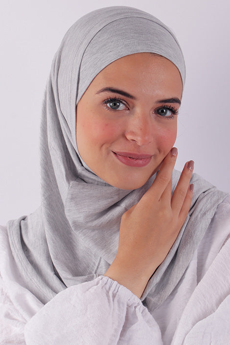 Two Piece Jersey Hijab - Le Voile Americas