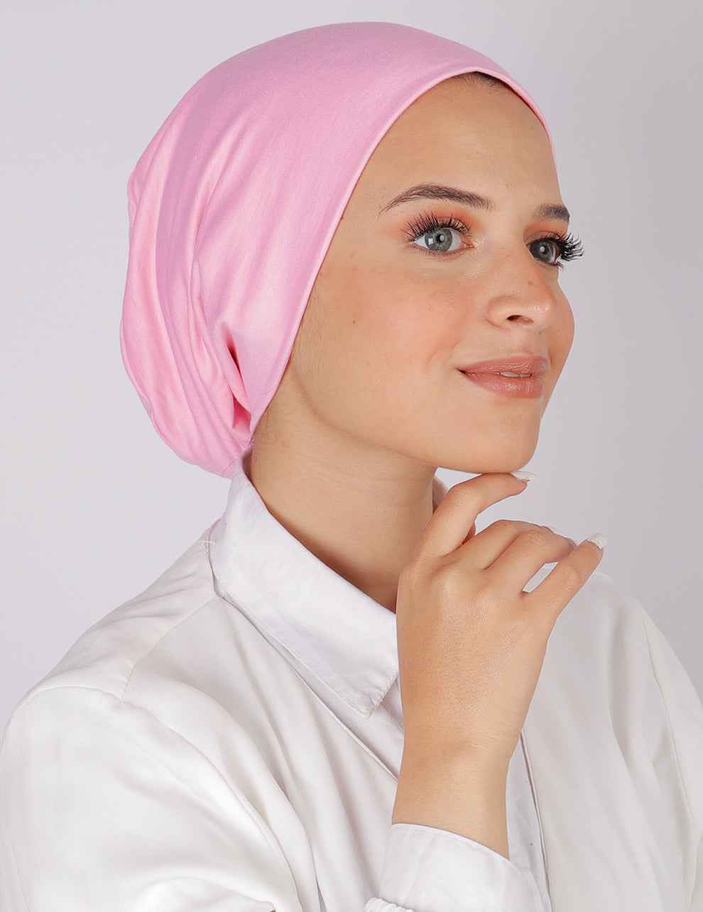 Classic Underscarf- Powder Pink