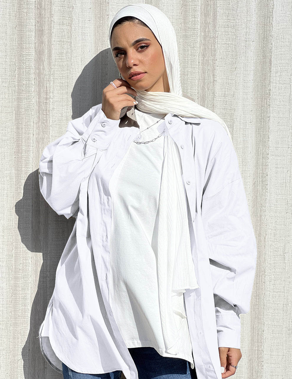 Oversize Shirt - White