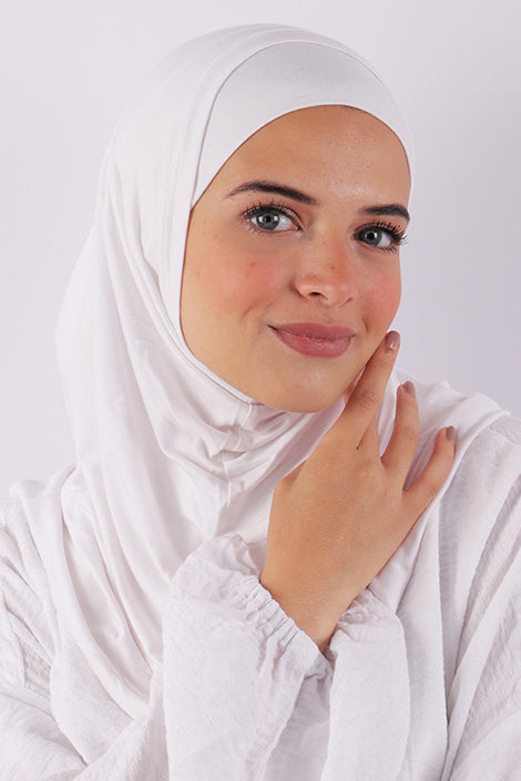 Two Piece Jersey Hijab - Le Voile Americas