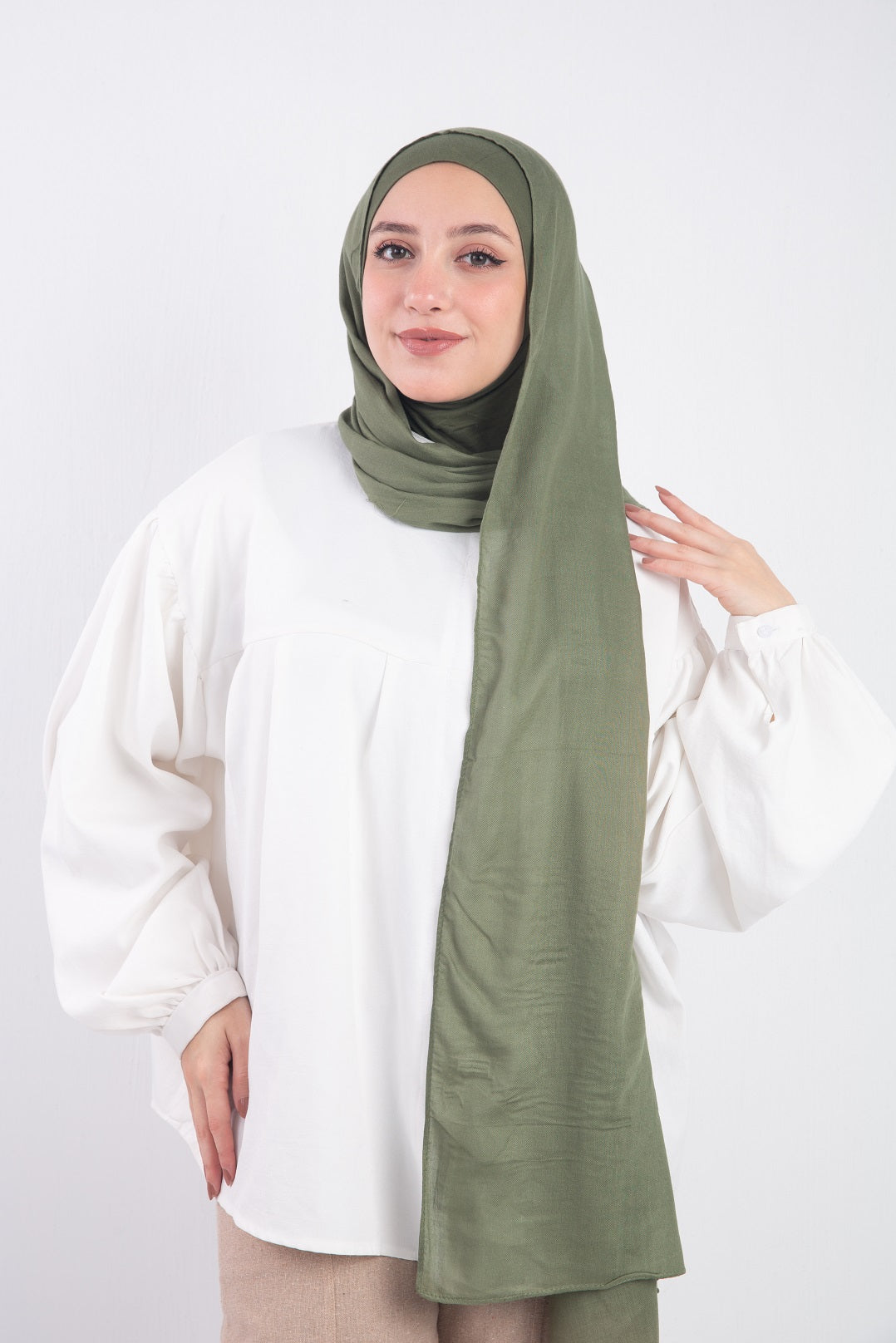 Set Modal Full Neck - Olive