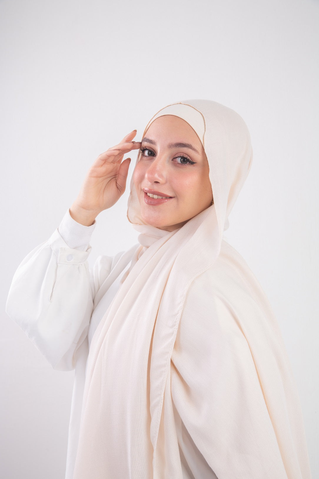 Set Modal Bonnet - Ivory Beige