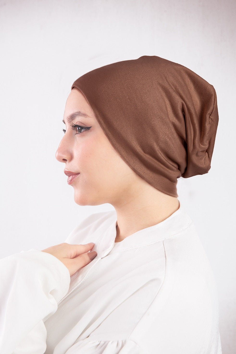 Classic Underscarf - Chocolate Brown