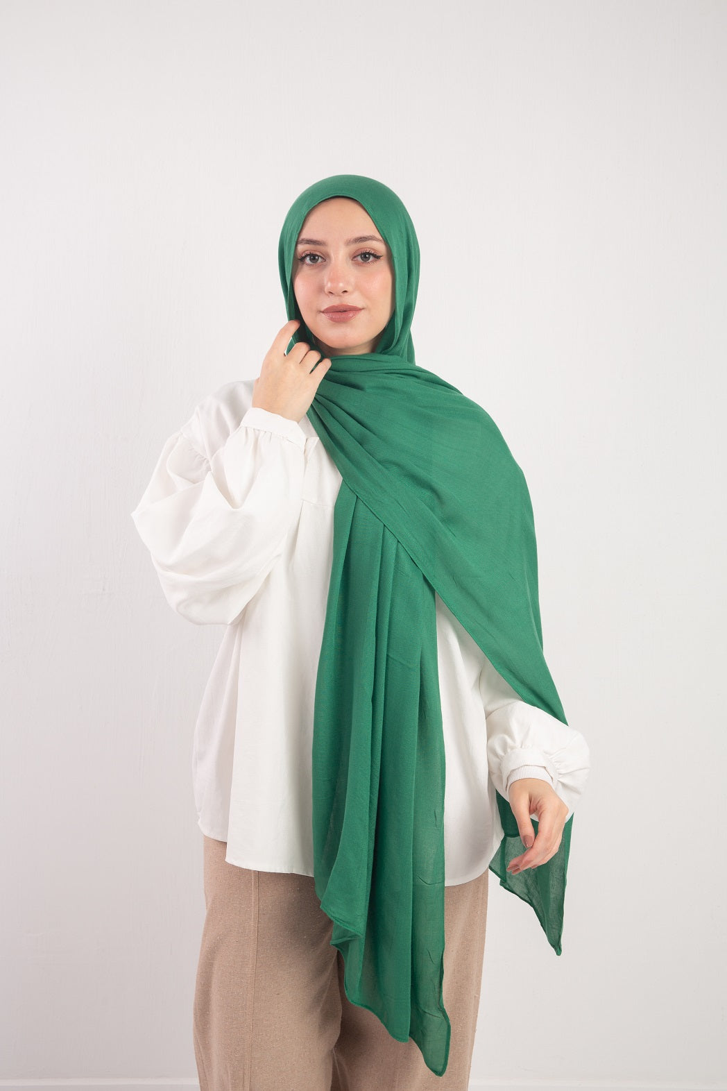 Everyday Modal Hijab-Forest Green