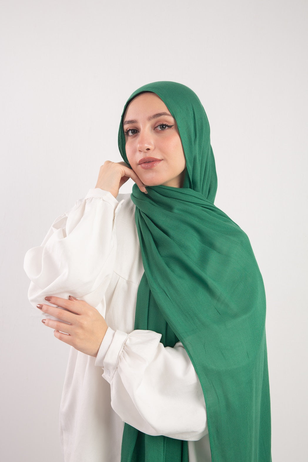 Everyday Modal Hijab-Forest Green