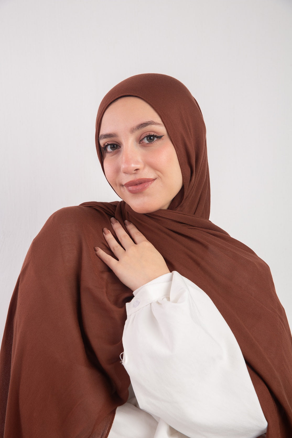 Everyday Modal Hijab-Caramel Brown