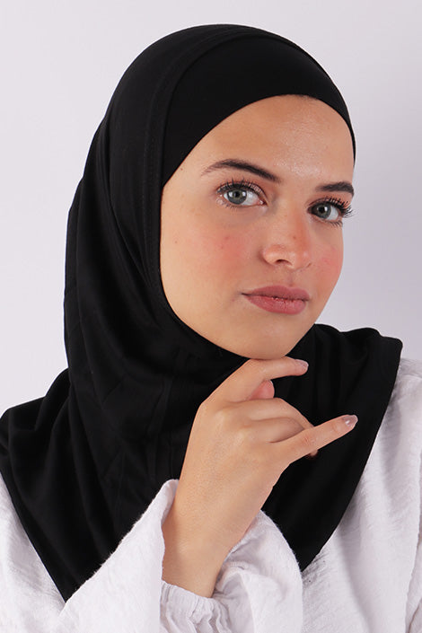 Two Piece Jersey Hijab - Le Voile Americas