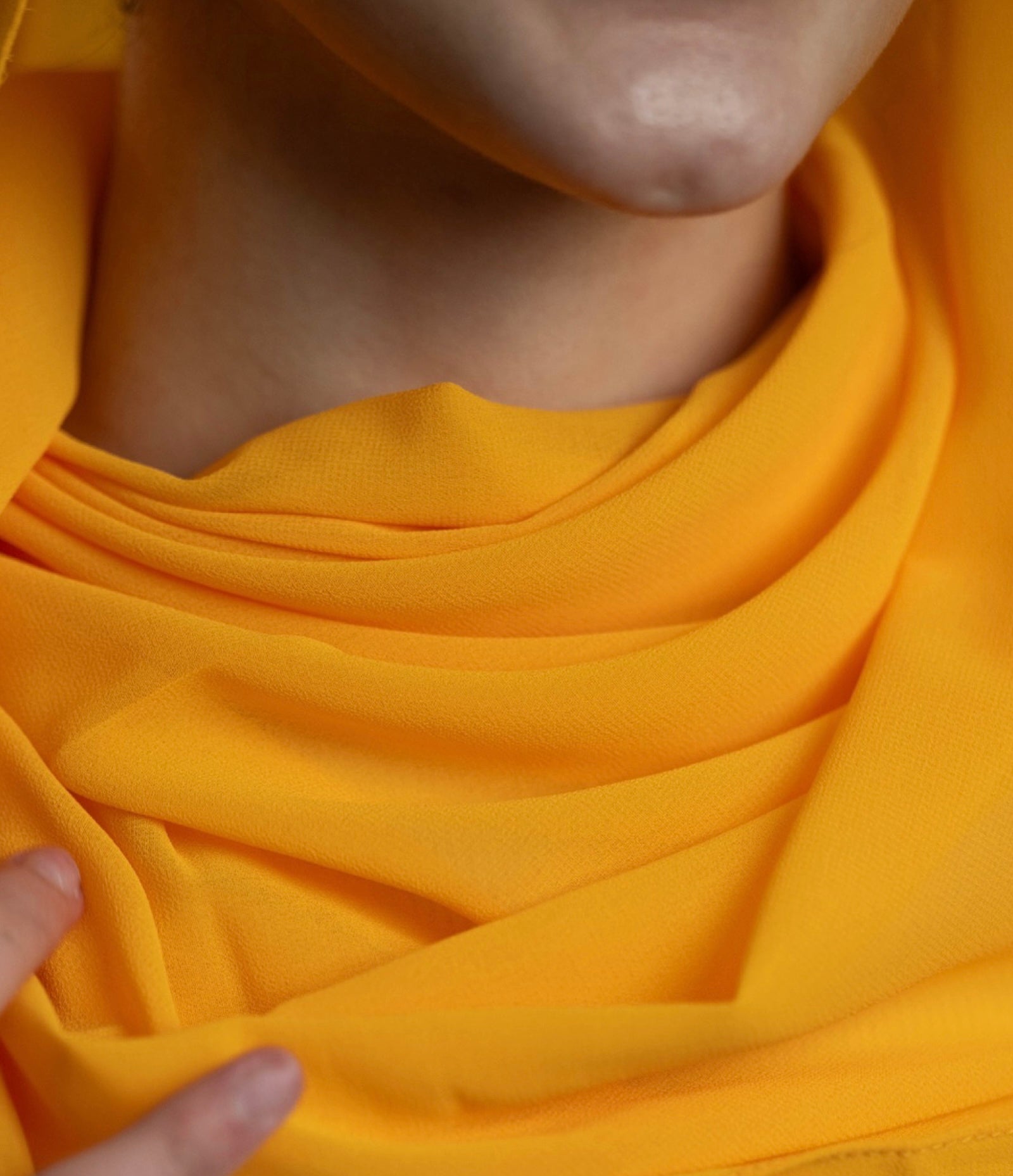 Essential Chiffon Hijab - Mustard