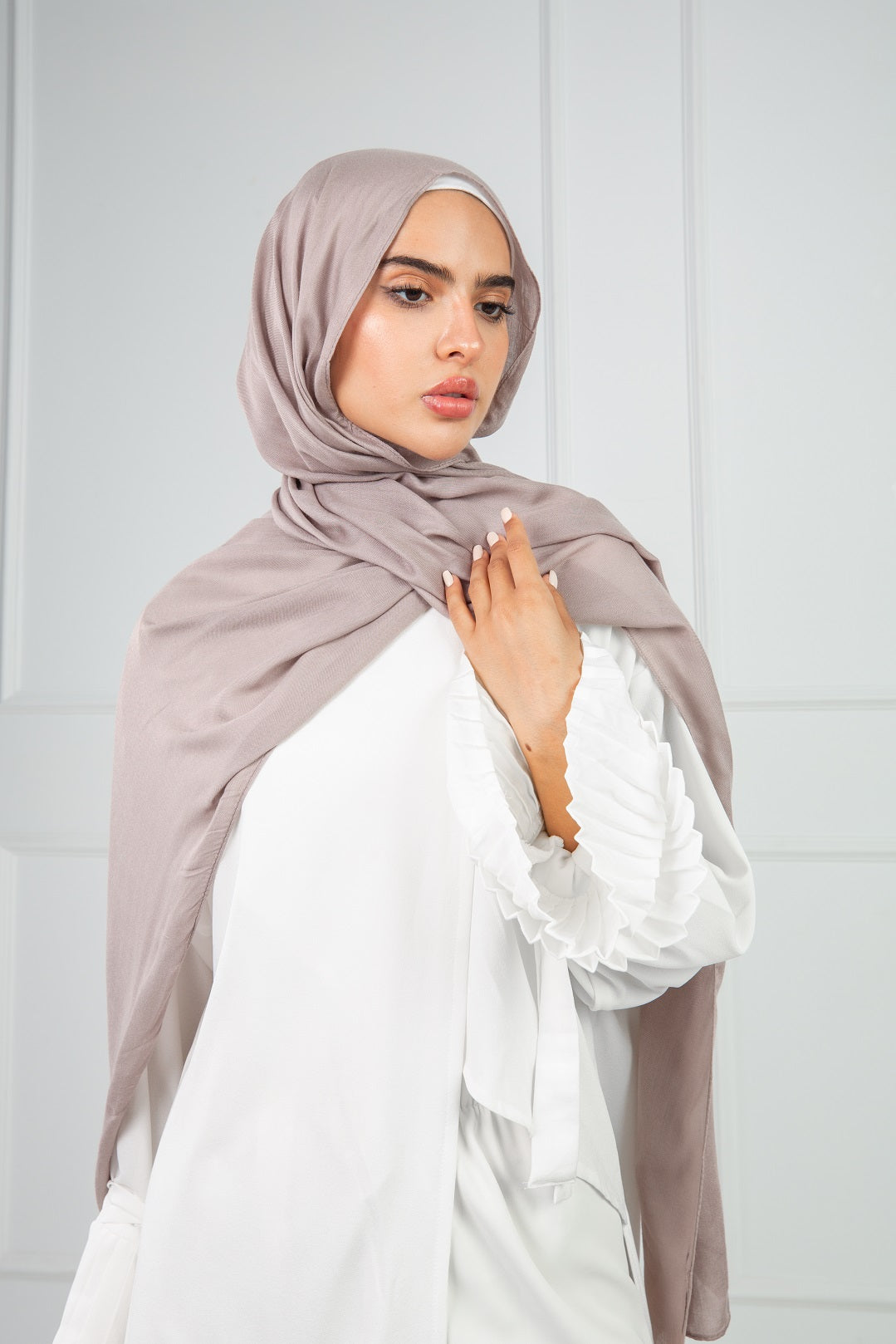 Everyday Modal Hijab- Elephant Grey