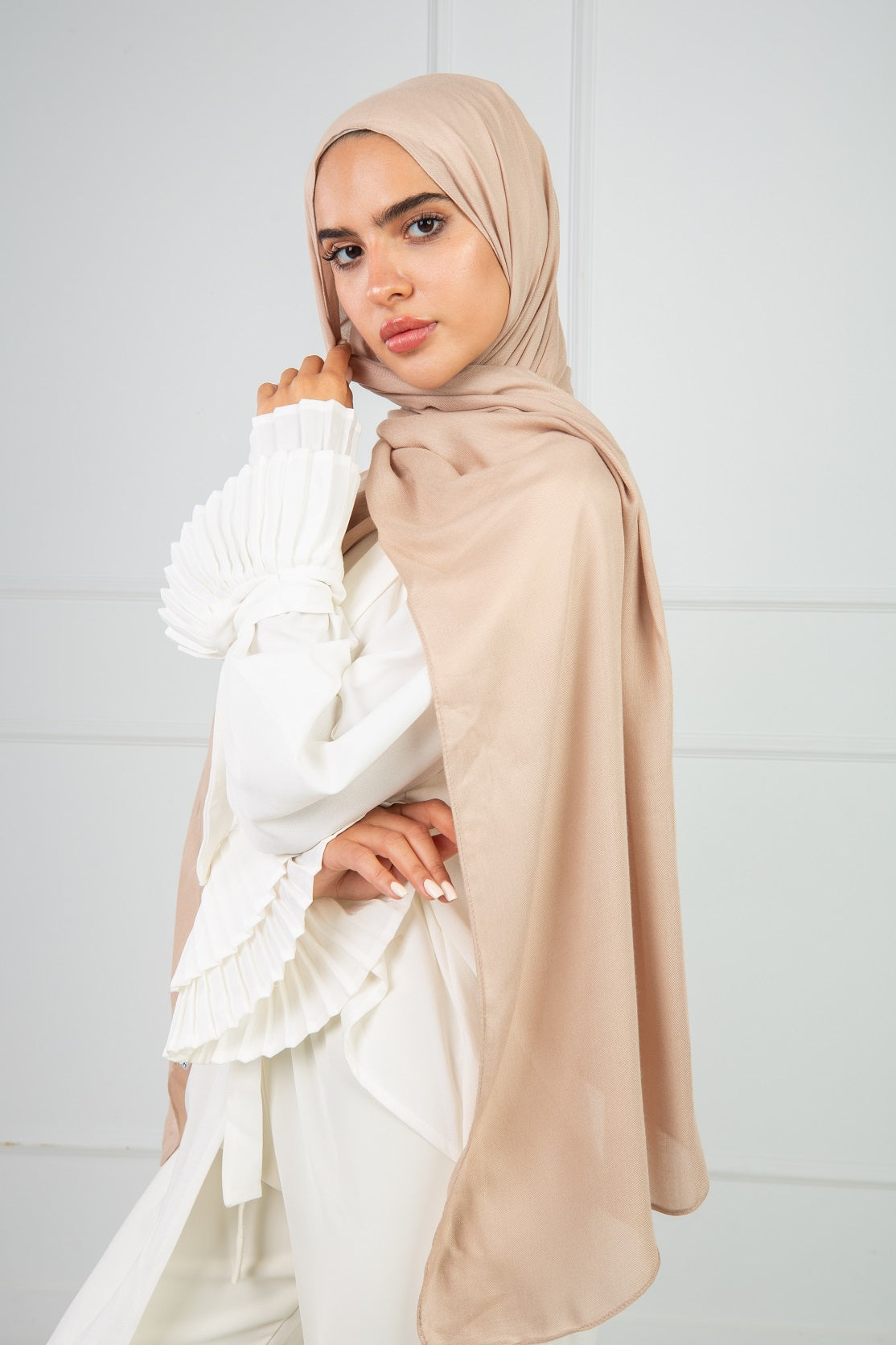 Everyday Modal Hijab- Beige