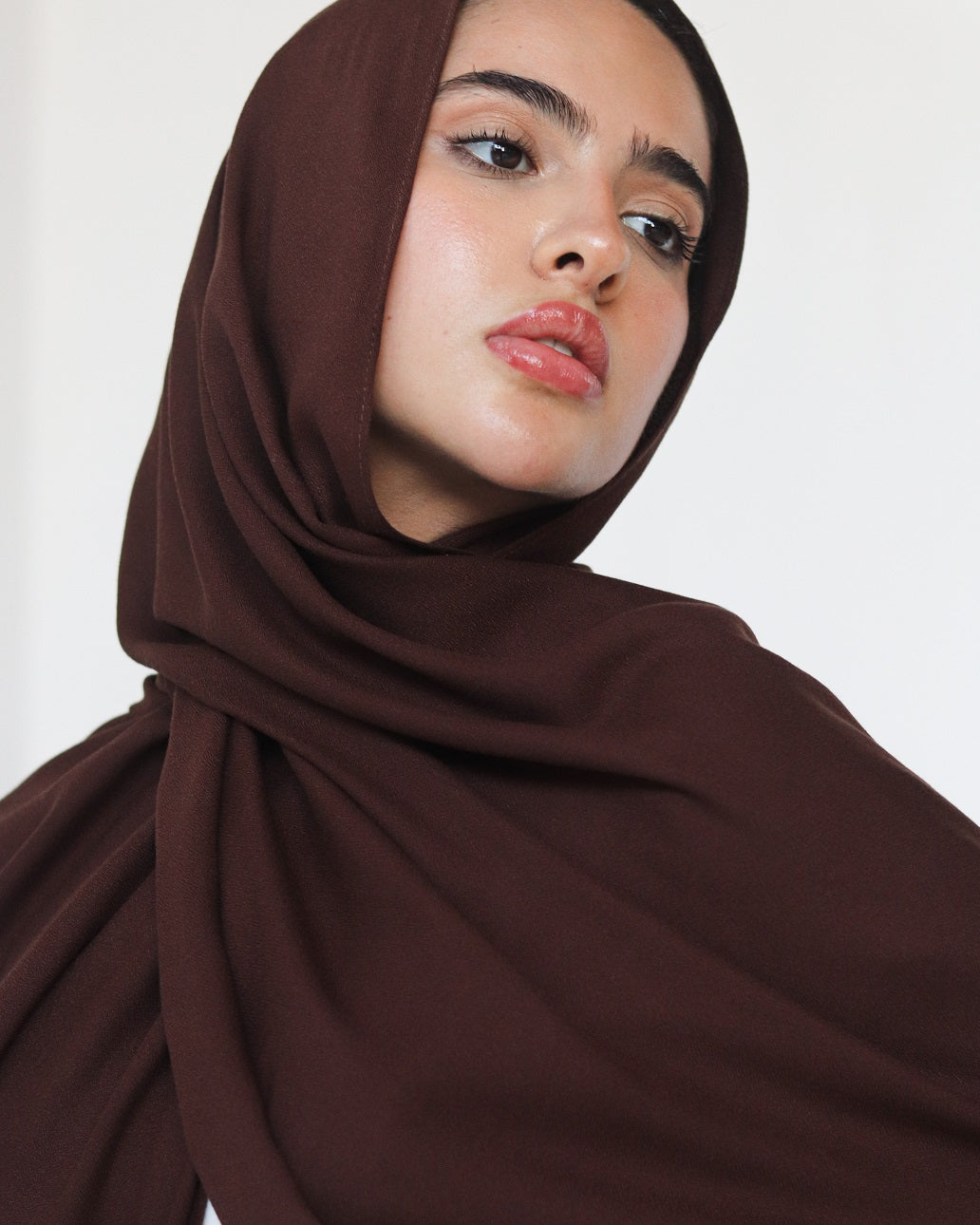 Elegance Modal Hijab -Umber Brown