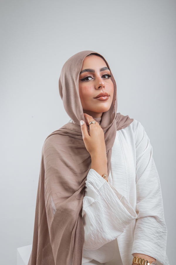 Everyday Modal Hijab- Tortilla Brown