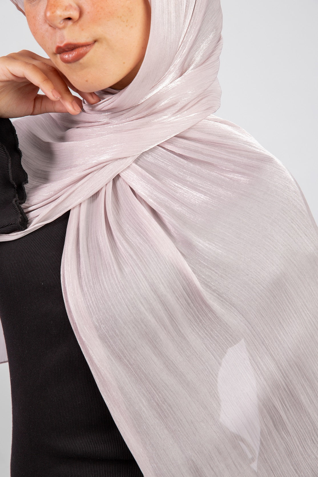 Organza Scarf - Light Lilac