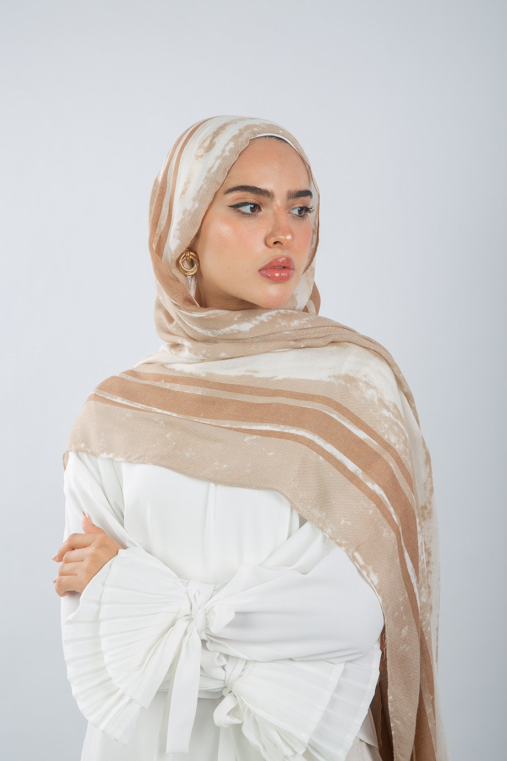 Marbliss Printed Modal - Beige