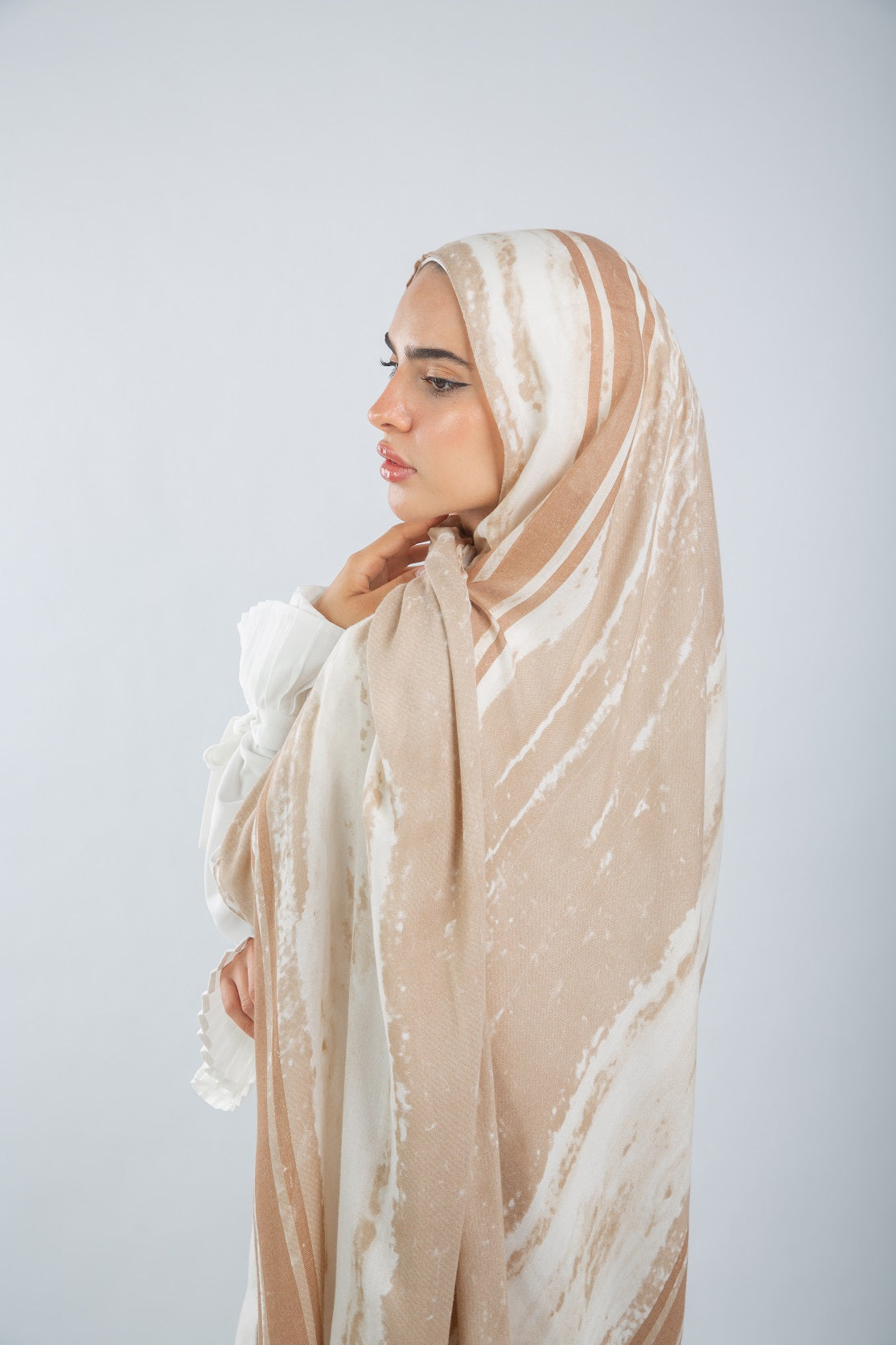 Marbliss Printed Modal - Beige