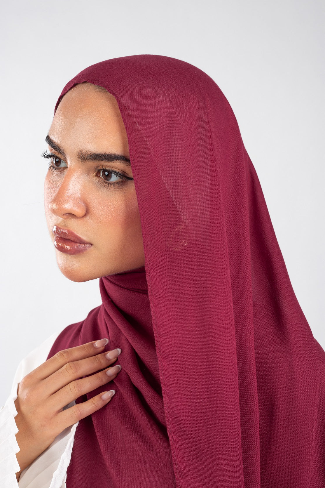 Everyday Modal Hijab- Maroon