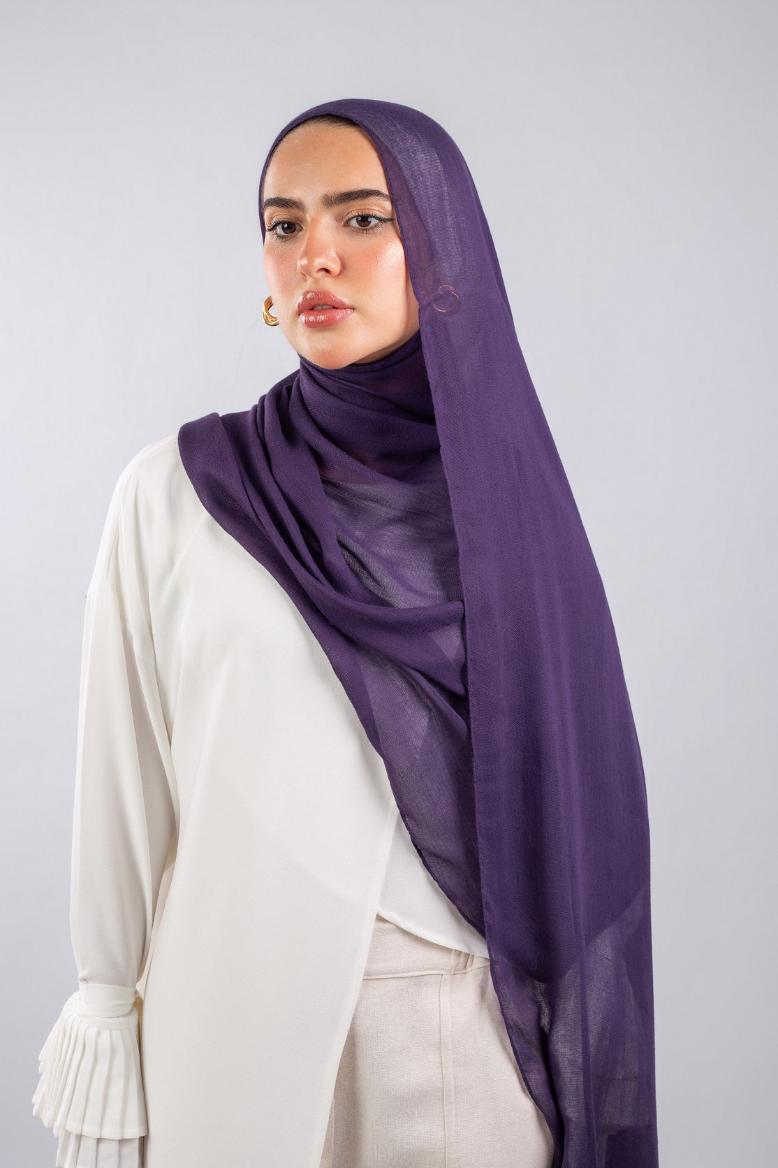 Everyday Modal Hijab- Plum