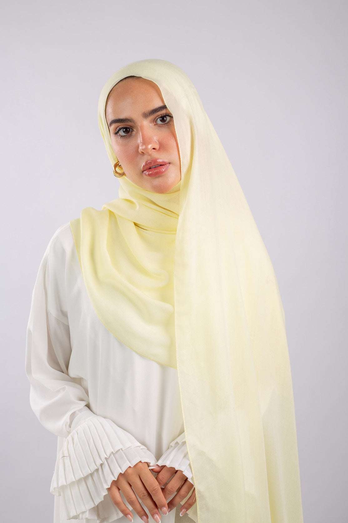 Everyday Modal Hijab-Light Yellow