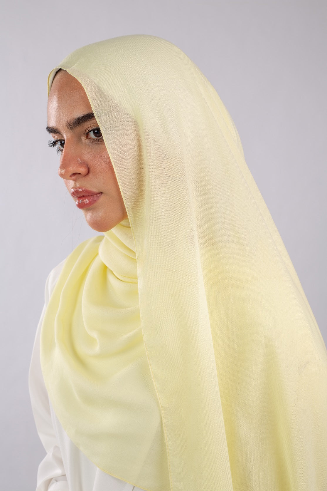 Everyday Modal Hijab-Light Yellow