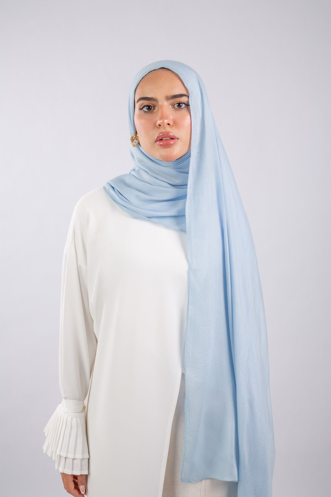 Everyday Modal Hijab-Pastel Blue