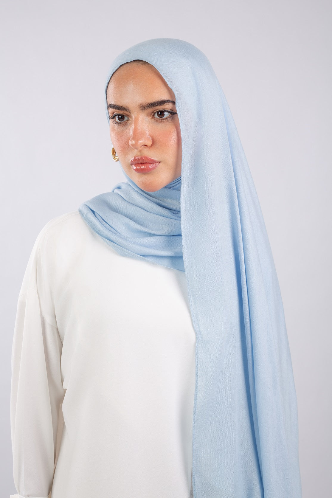 Everyday Modal Hijab-Pastel Blue