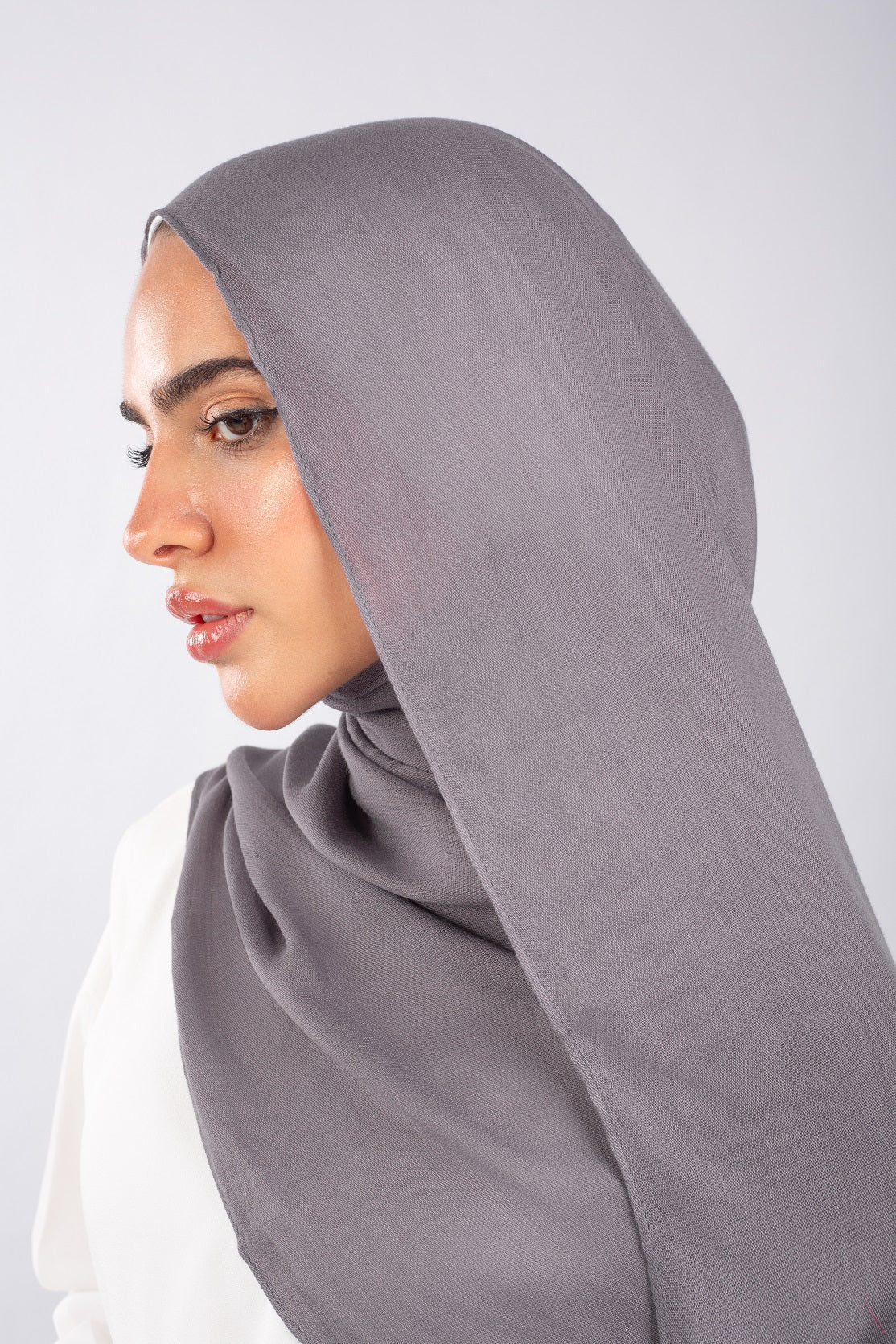 Everyday Modal Hijab-Dark Grey