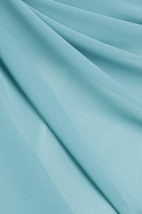 Essential Chiffon Hijab-Seafoam Blue